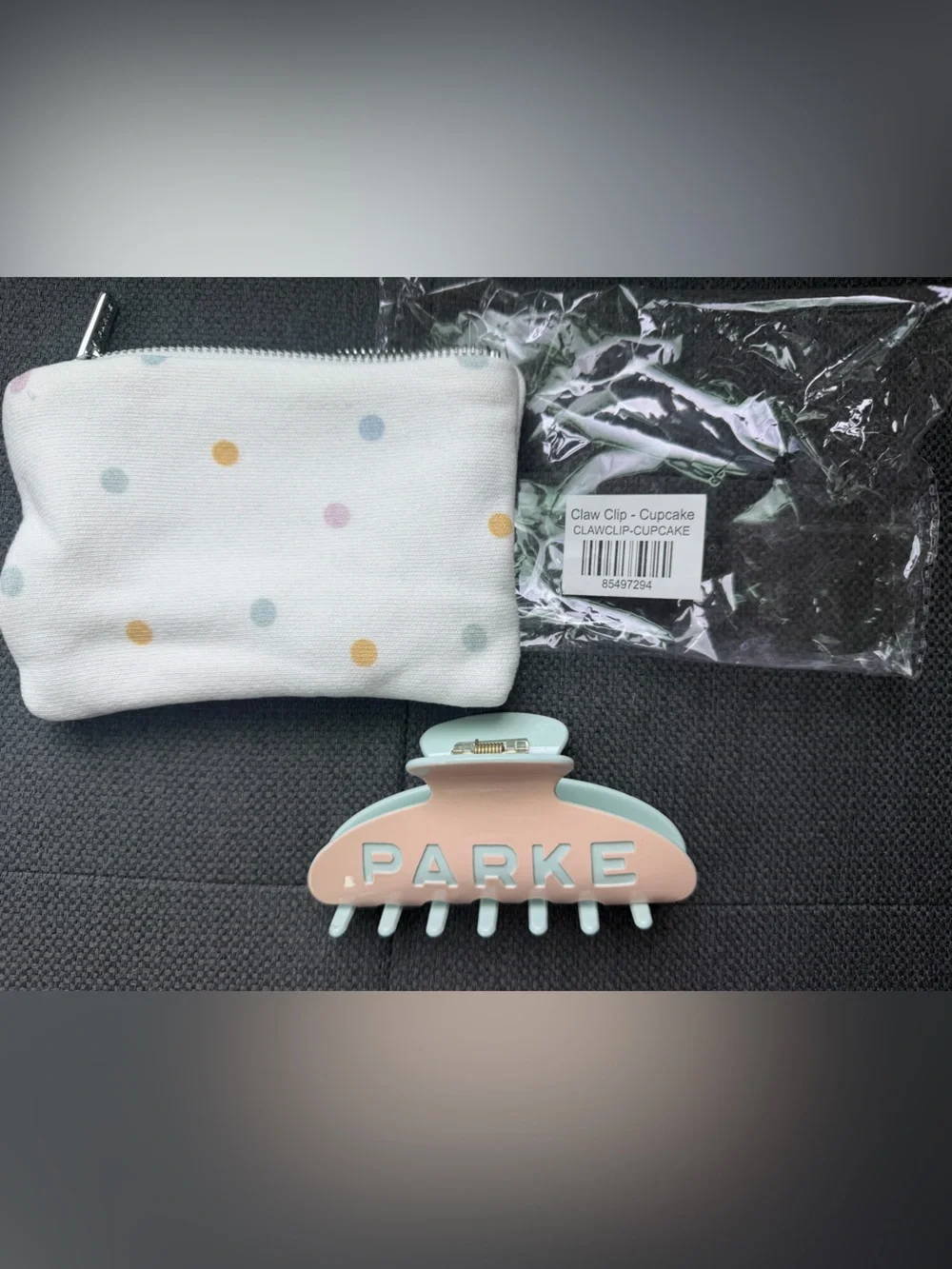 PARKE Cupcake Claw Clip *Birthday drop*